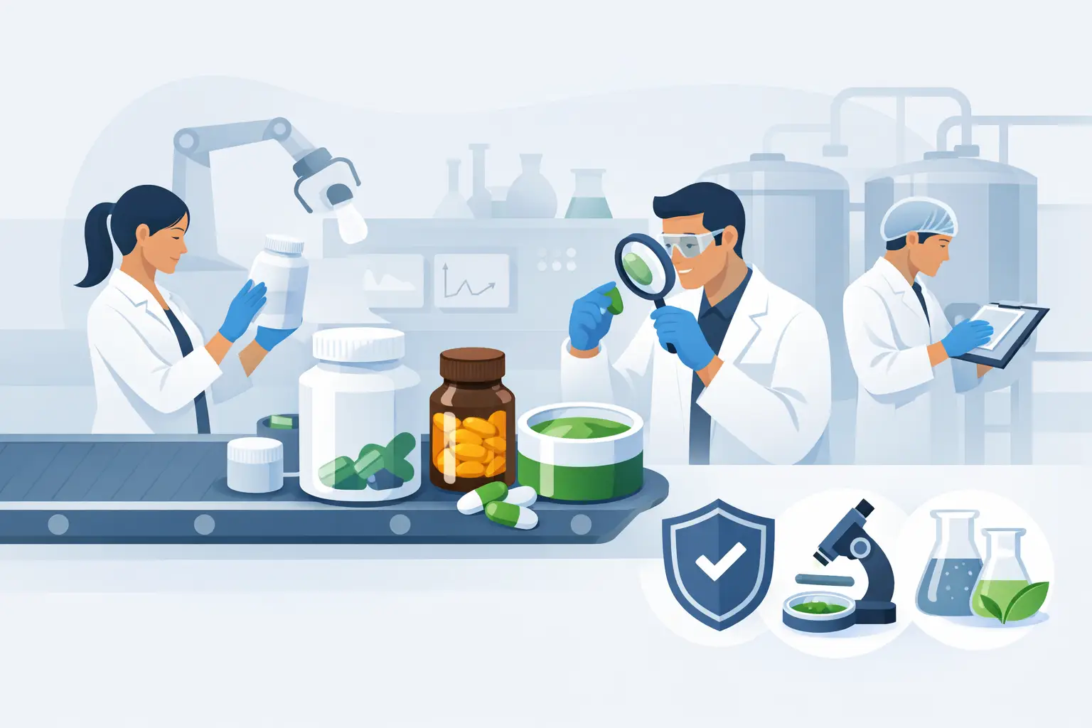 Supplement Manufacturing Standards That Matter